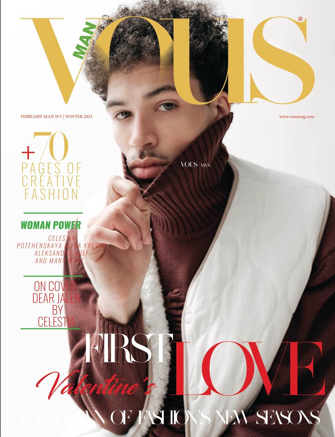VOUS Magazine · The February Man Edition · Vol.1 · 2023