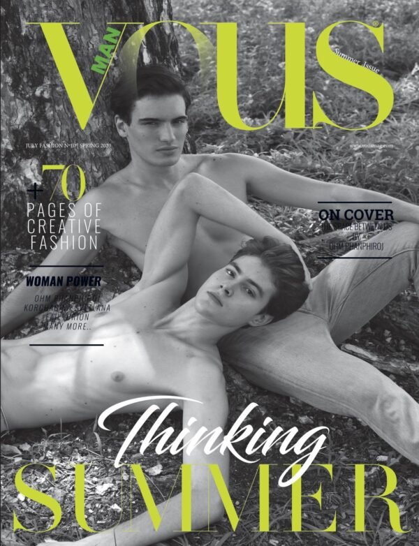 VOUS Magazine · The July Man Edition · Vol.2 · 2023 cover