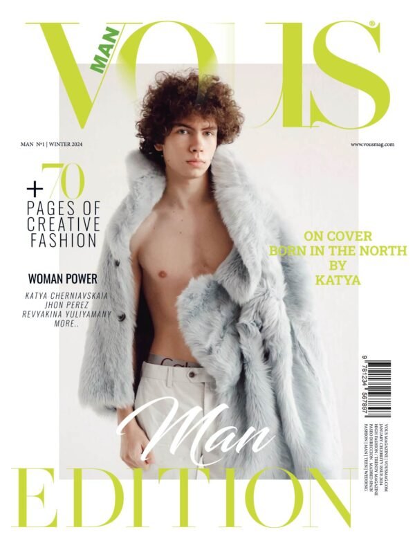 VOUS Magazine · The January Man Edition · Vol.1 · 2024 cover