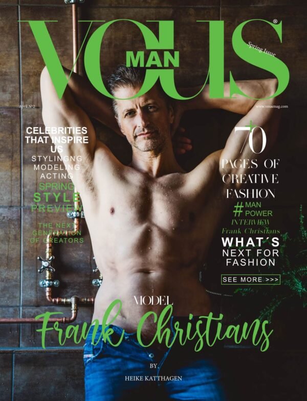 VOUS Magazine · The Man Edition · Vol.1 · 2021 cover