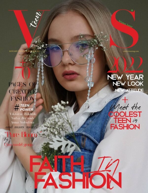 VOUS Magazine · The January Teen Edition · Vol.2 · 2022 cover