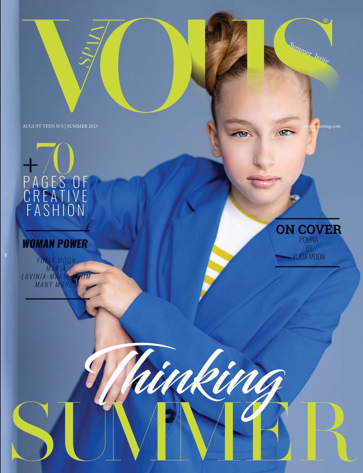 VOUS Magazine · The August Teen Edition · Vol.5 · 2023