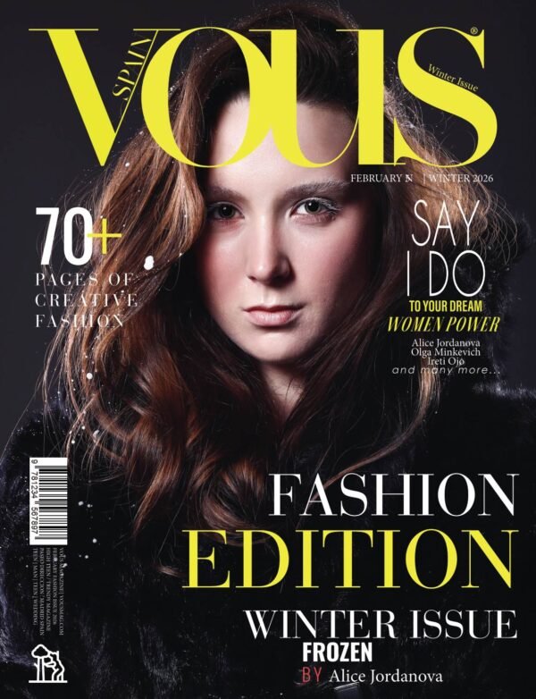 VOUS Magazine · The February Fashion Edition · Vol.5 · 2026 cover