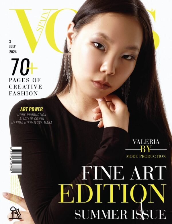 VOUS Magazine · The July Fine Art Edition · Vol.2 · 2024 cover