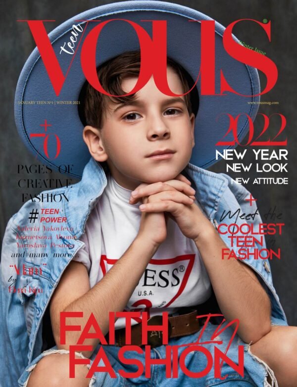 VOUS Magazine · The January Teen Edition · Vol.1 · 2022 cover