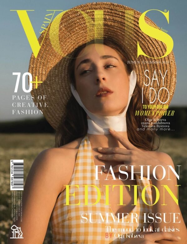 VOUS Magazine · The August Fashion Edition · Vol.3 · 2025 cover