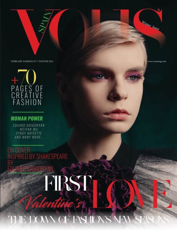 VOUS Magazine · The February Fashion & Beauty Edition · Vol.7 · 2023 cover