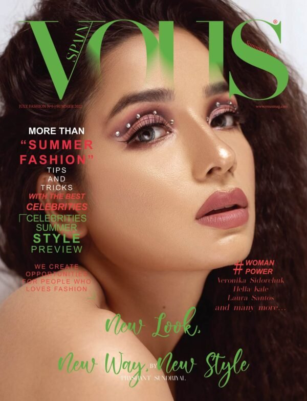 VOUS Magazine · The July Fashion & Beauty Edition · Vol.5 · 2022 cover