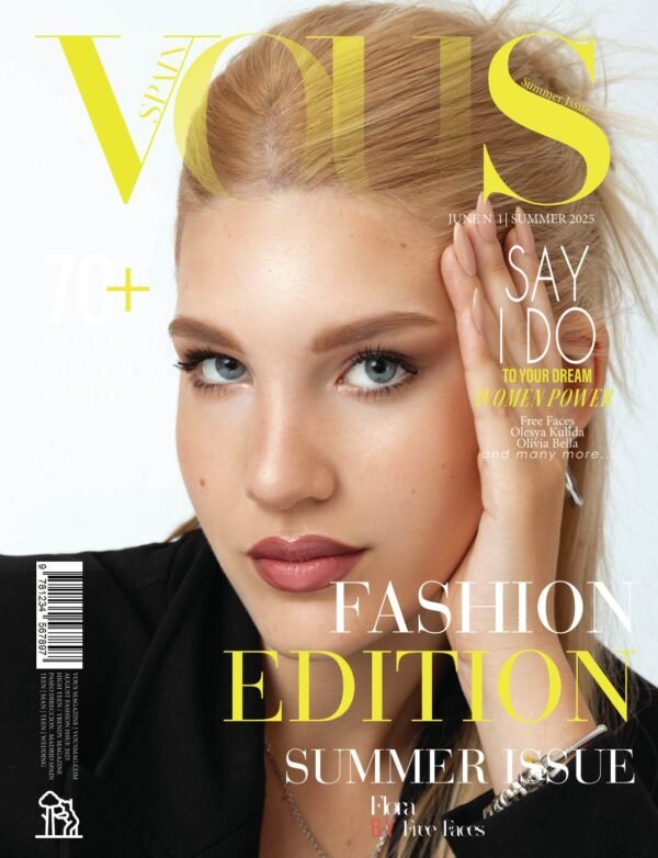 VOUS Magazine · The August Fashion Edition · Vol.1 · 2025 cover