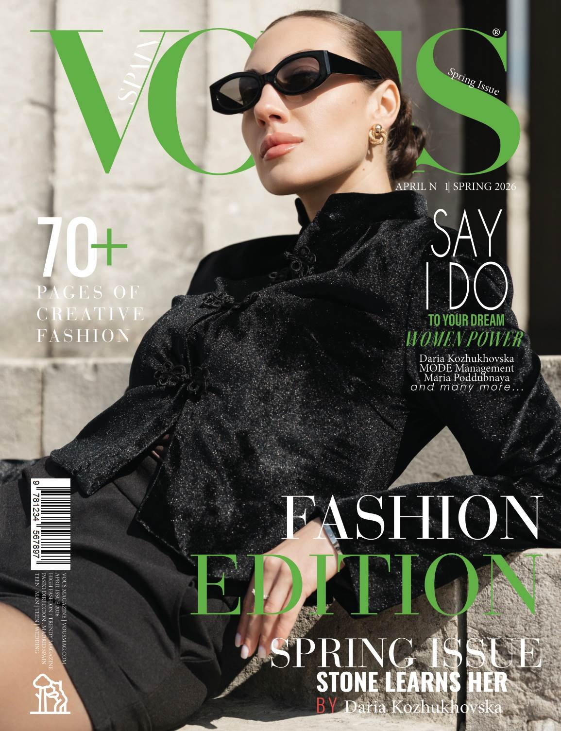 VOUS Magazine · The April Fashion Edition · Vol.1 · 2026