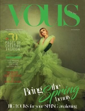 VOUS Magazine | The April Fashion & Beauty Edition | Vol.18 | 2023 cover