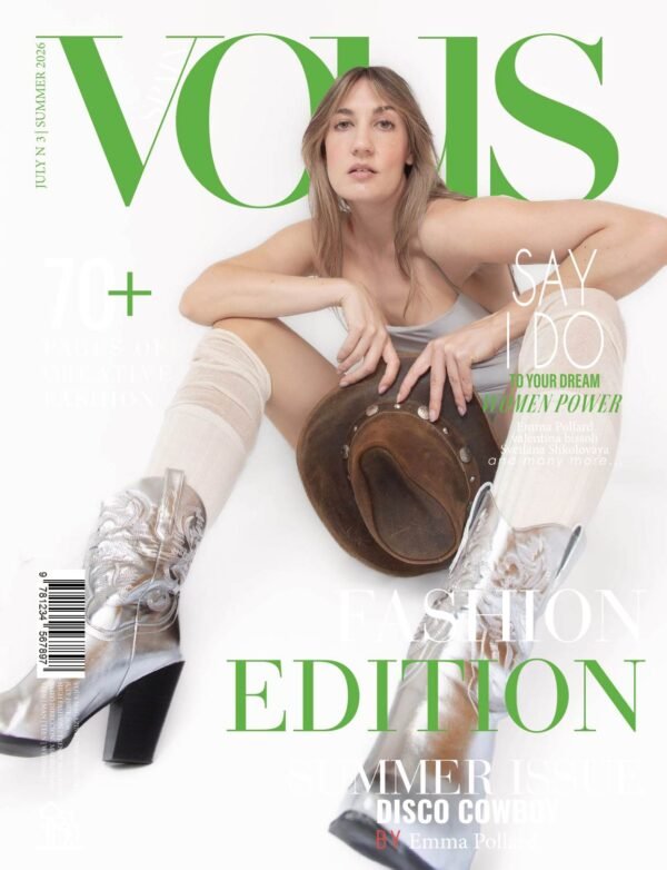 VOUS Magazine · The July Fashion Edition · Vol.3 · 2026 cover