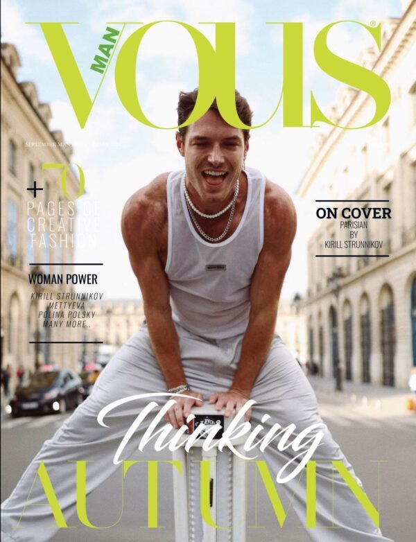 VOUS Magazine · The September Man Edition · Vol.3 · 2023 cover