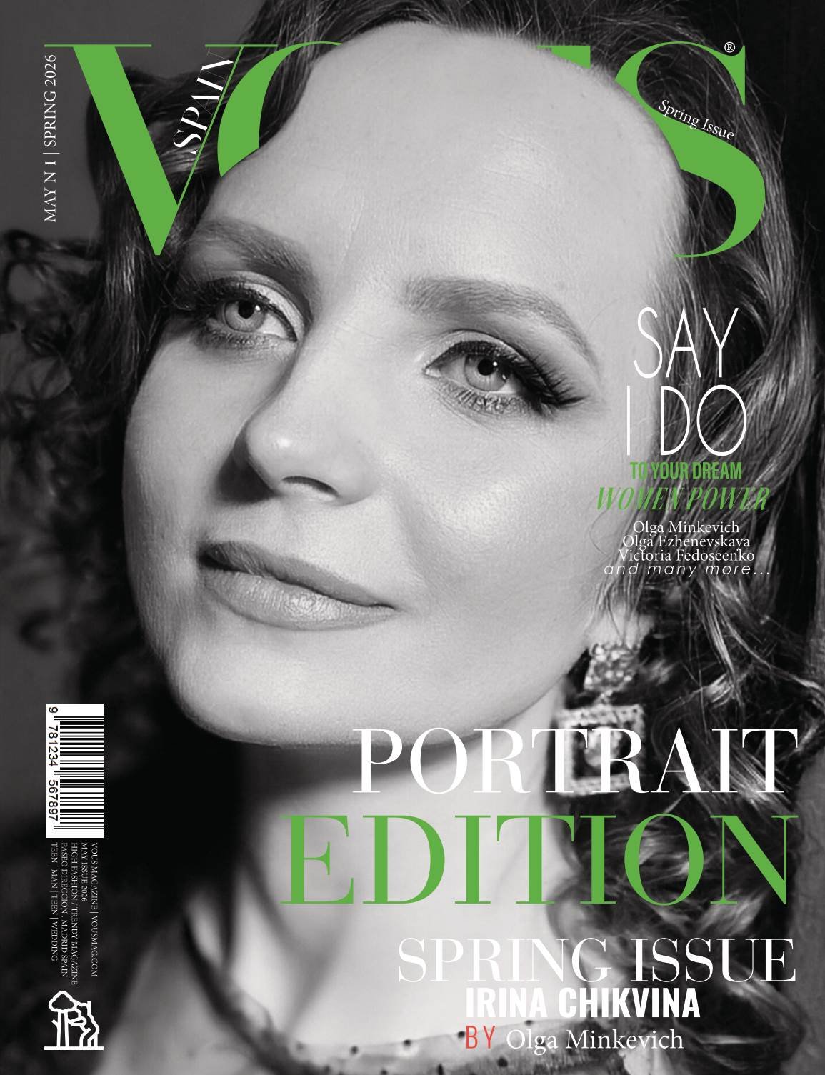 VOUS Magazine · The May Portrait Edition · Vol.1 · 2026