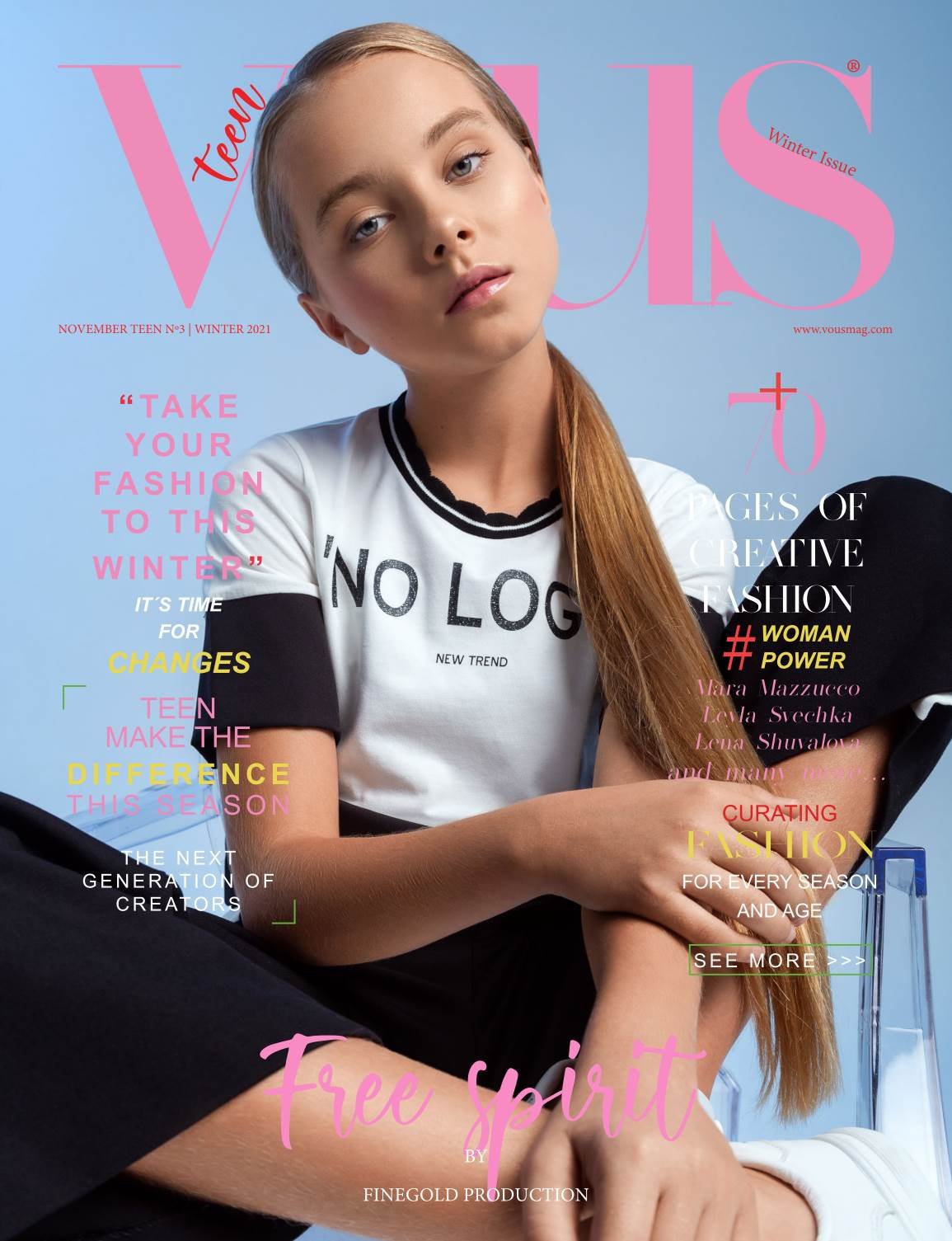 VOUS Magazine · The November Teen Edition · Vol.3 · 2021