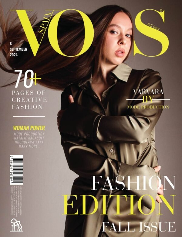 Varvara — VOUS Magazine · The September Fashion & Beauty Edition · Vol.6 · 2024