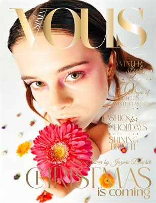 VOUS Magazine — The December Fashion & Beauty Edition Vol. 3 2022 cover
