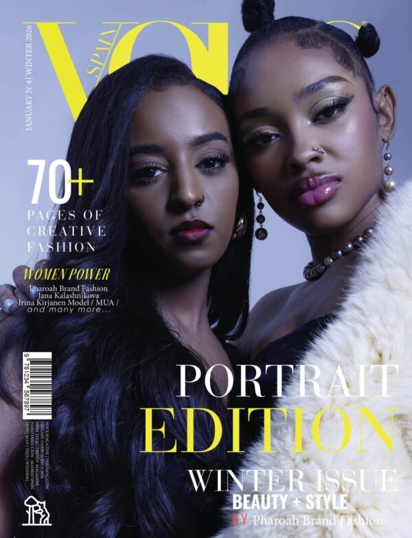 VOUS Magazine · The January Portrait Edition · Vol.4 · 2026 cover