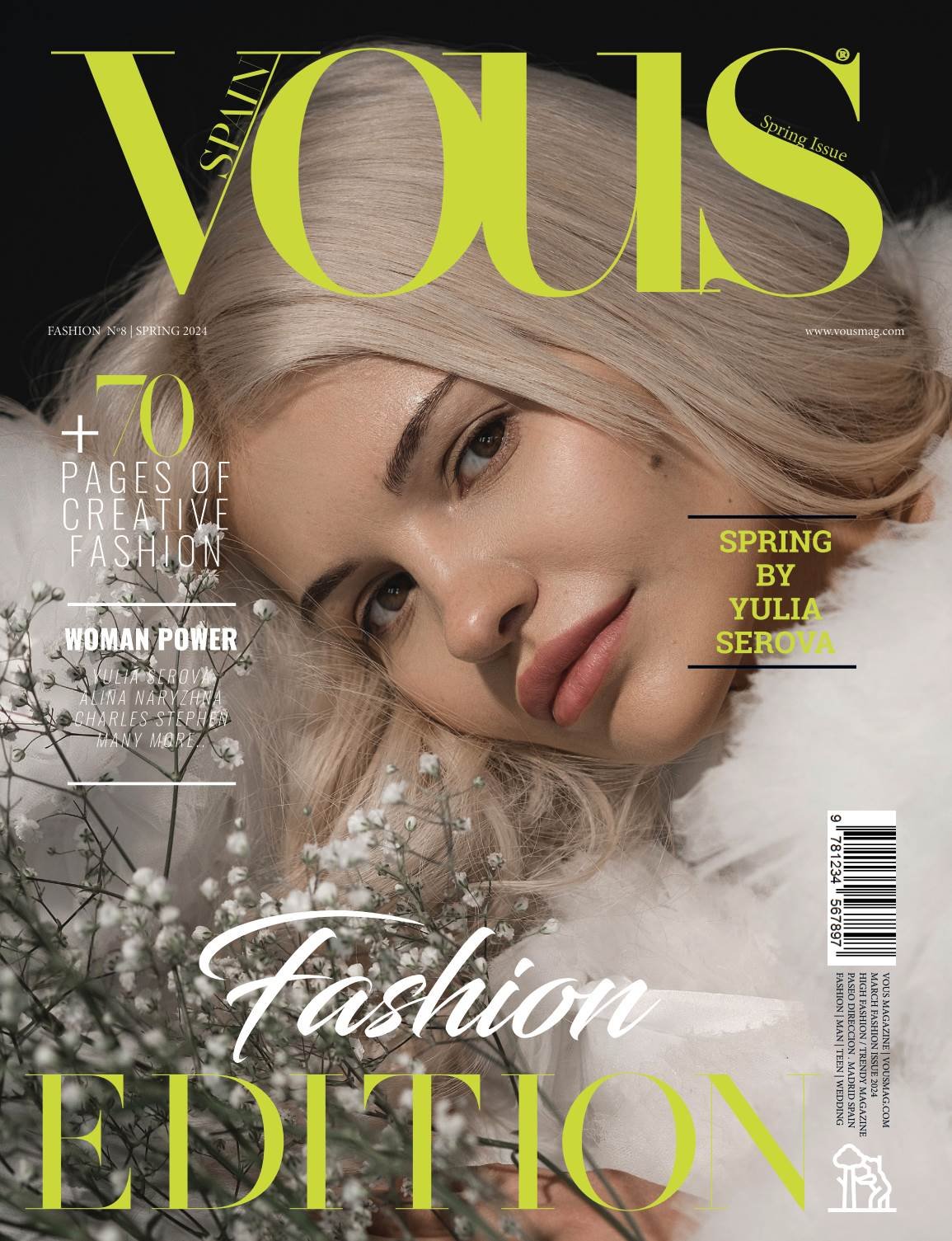 VOUS Magazine · The March Fashion & Beauty Edition · Vol.11 · 2024