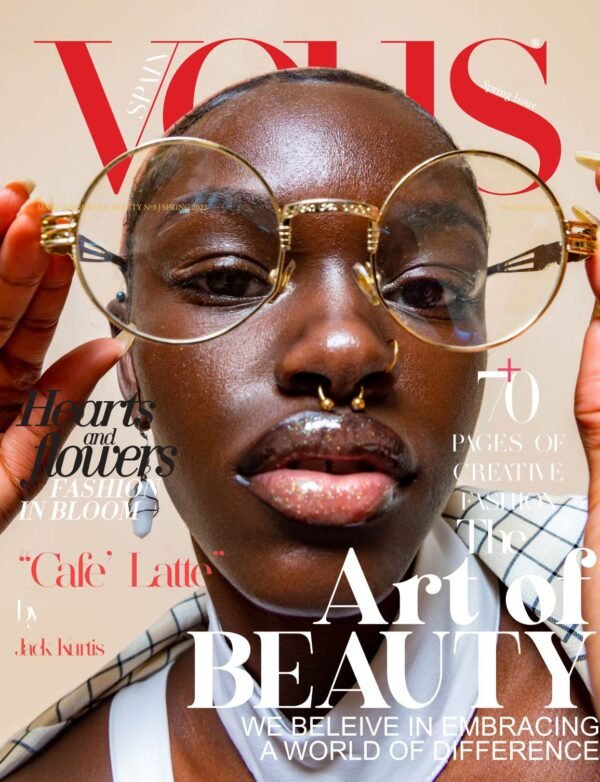 VOUS Magazine · The March Fashion & Beauty Edition · Vol.3 · 2022 cover
