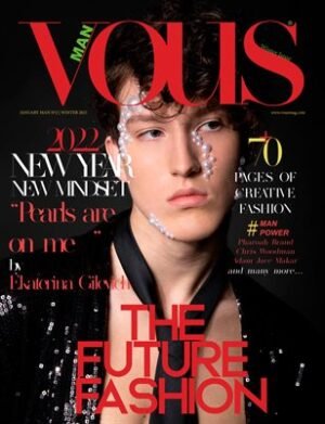 VOUS Magazine | The Man Edition | Vol.2 | January 2022 cover