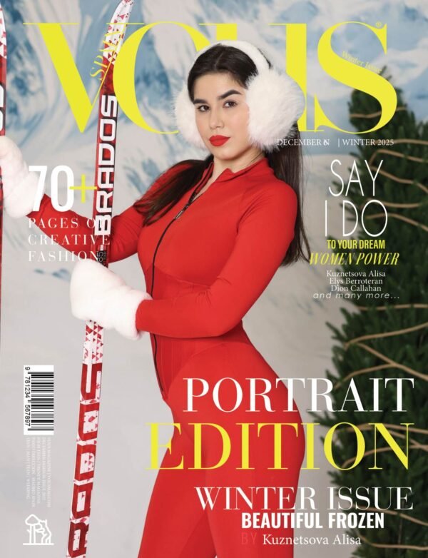 VOUS Magazine · The December Portrait Edition · Vol.6 · 2025 cover