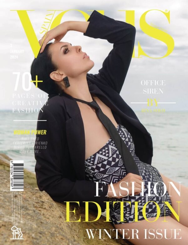 Office siren — VOUS Magazine · The January Fashion & Beauty Edition · Vol.3 · 2025