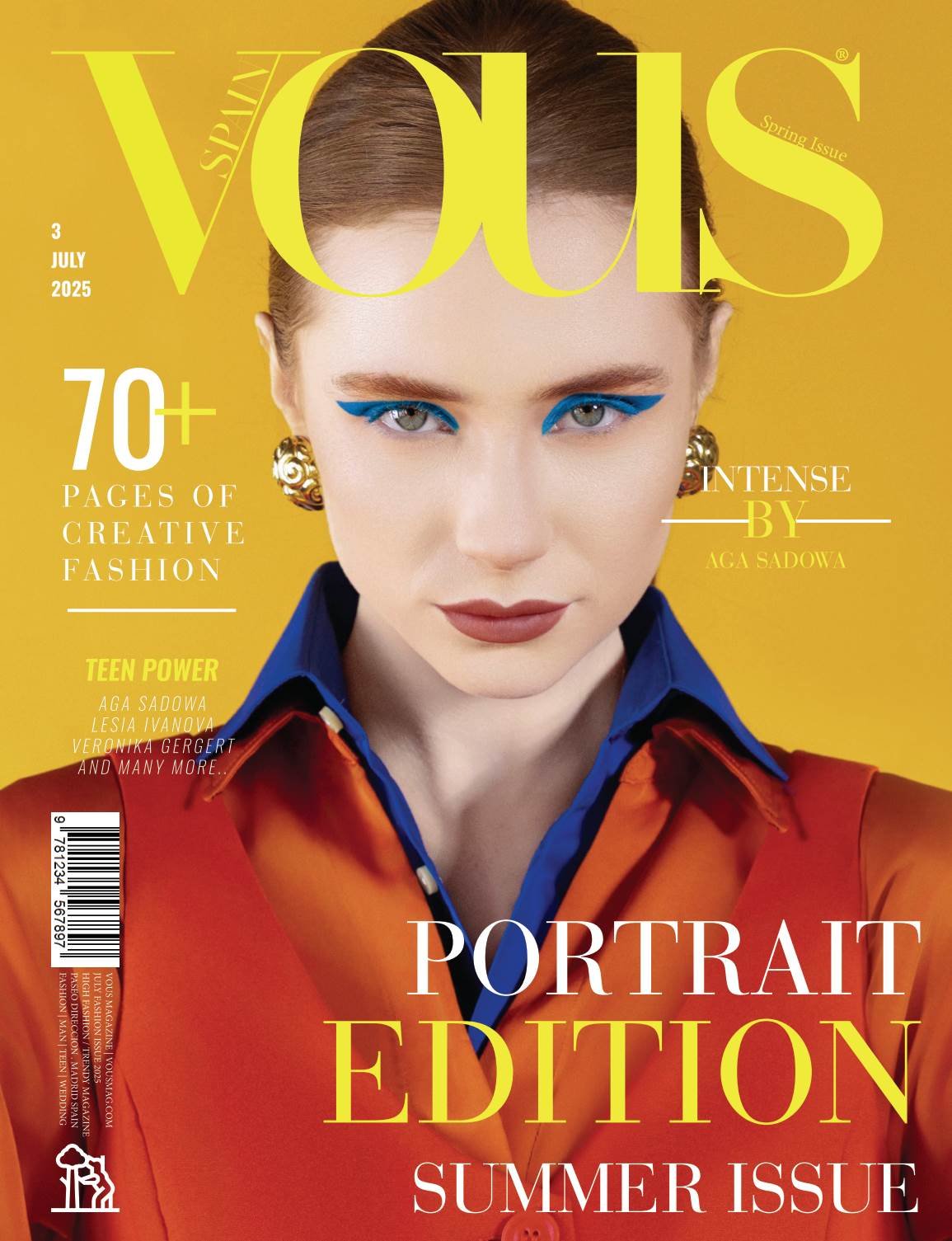 VOUS Magazine · The July Portrait Edition · Vol.3 · 2025