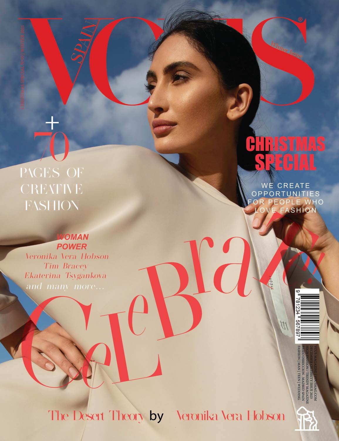VOUS Magazine | The December Christmas Special Edition | Vol.10 | 2023 cover