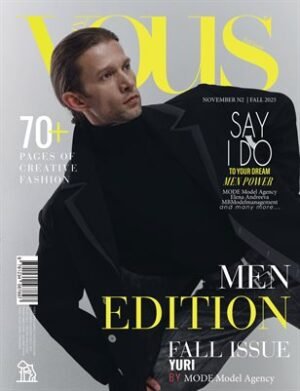 VOUS Magazine | The November Men Edition | Vol.2 | 2025 cover