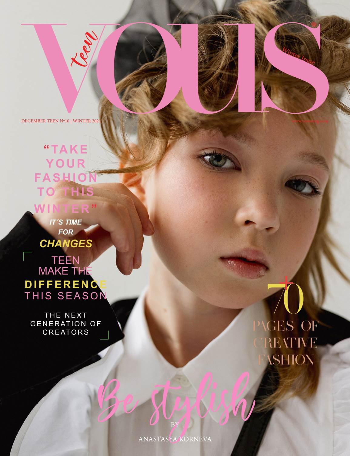 VOUS Magazine · The December Teen Edition · Vol.10 · 2021