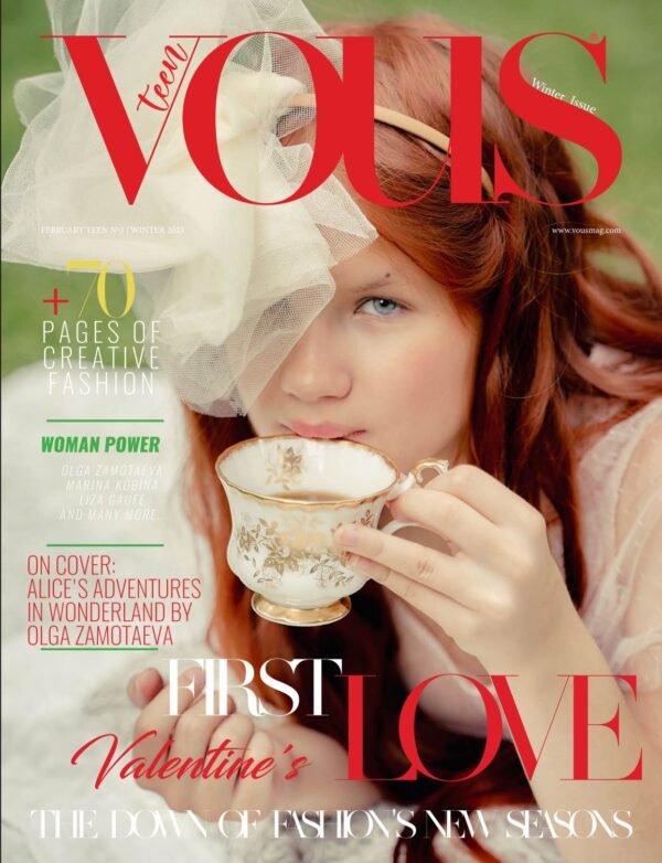 VOUS Magazine · The February Teen Edition · Vol.3 · 2023 cover