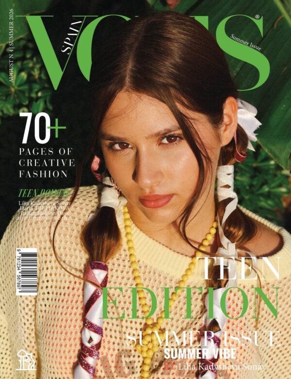 VOUS Magazine · The August Teen Edition · Vol.4 · 2026 cover