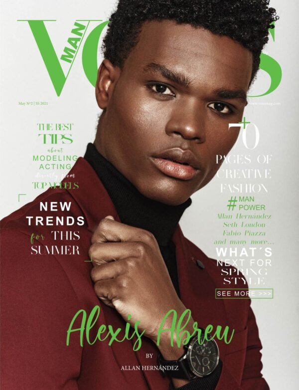 VOUS Magazine · The Man Edition · Vol.2 · May 2021 cover