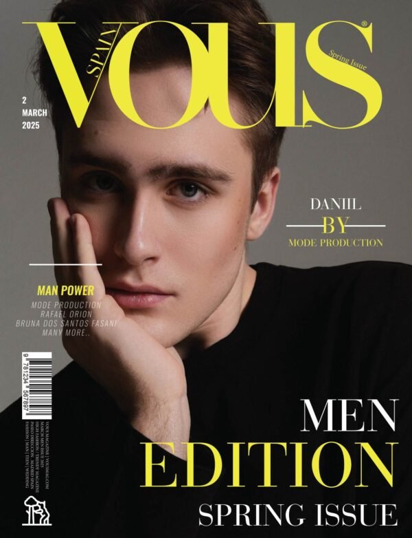 VOUS Magazine · The March Men Edition · Vol.2 · 2025 cover