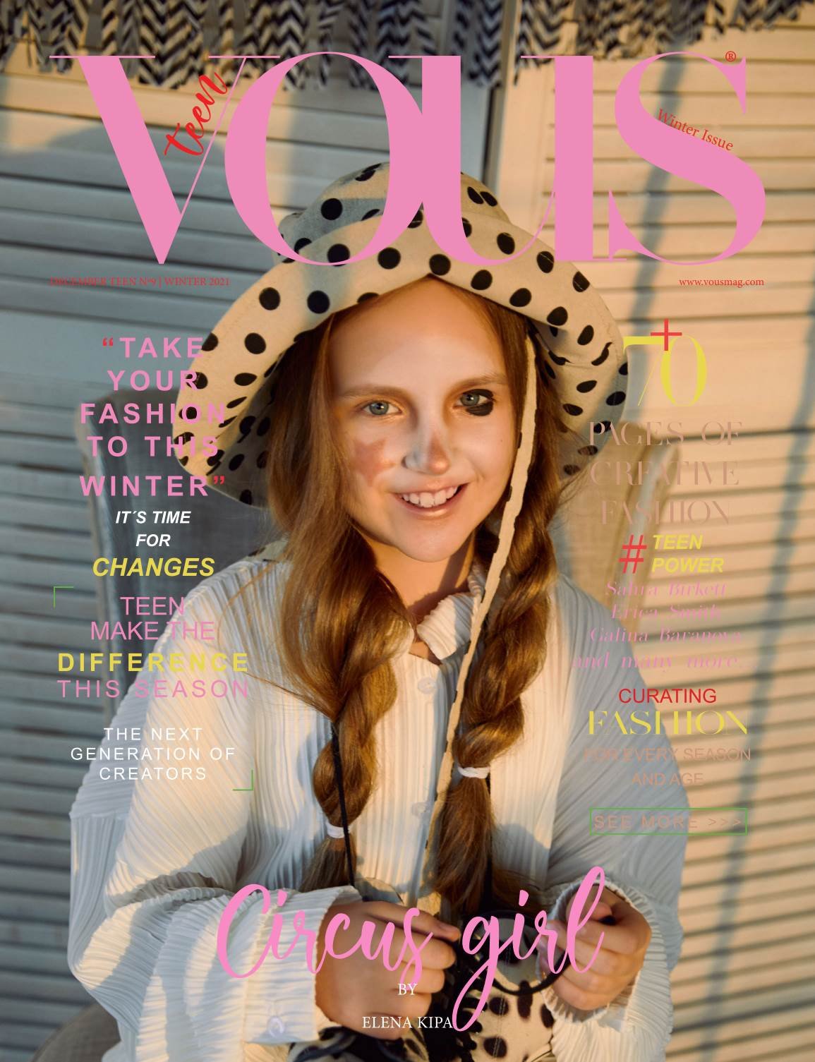 VOUS Magazine · The December Teen Edition · Vol.9 · 2021