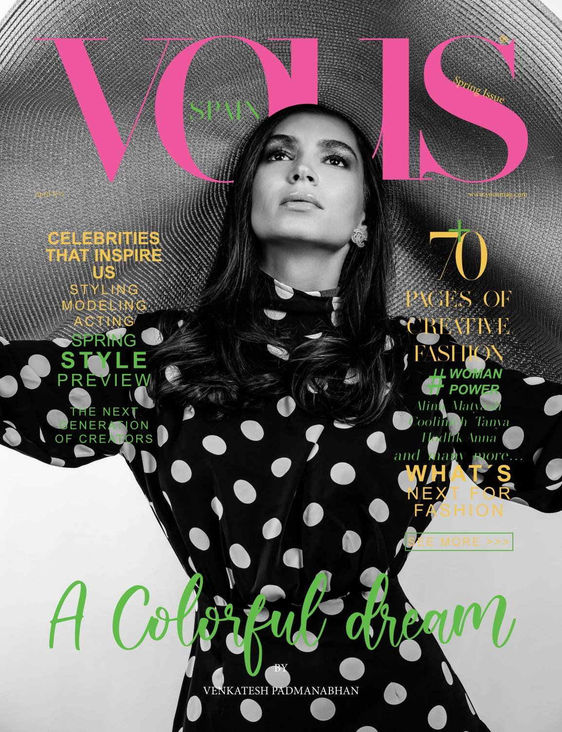 VOUS Magazine · The April Fashion & Beauty Edition · Vol.5 · 2021