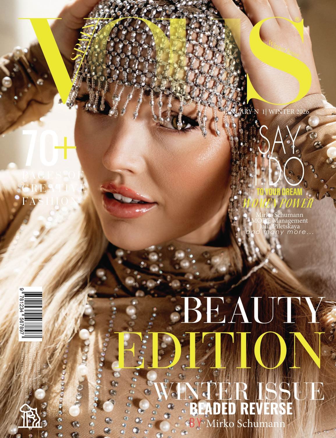VOUS Magazine · The January Beauty Edition · Vol.1 · 2026