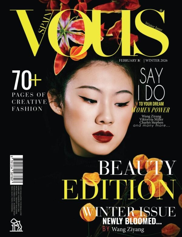 VOUS Magazine · The February Beauty Edition · Vol.1 · 2026 cover