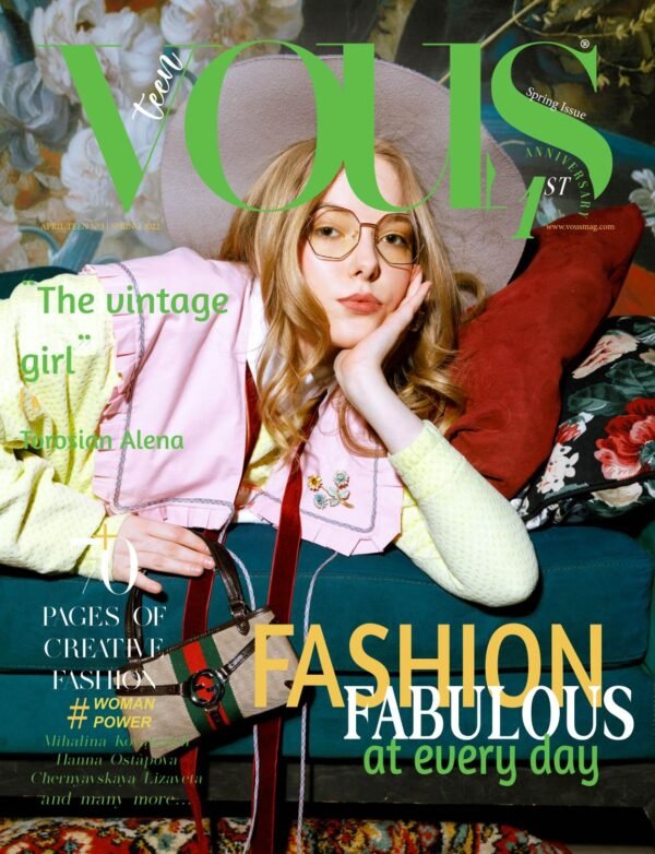 VOUS Magazine · The April Teen Edition · Vol.3 · 2022 cover