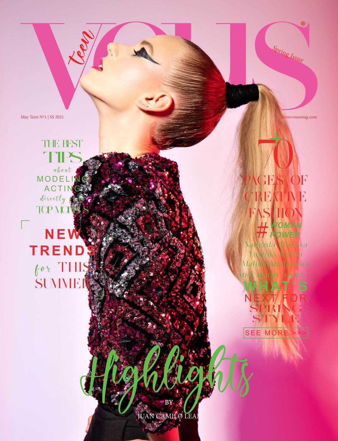 VOUS Magazine · The May Teen Edition · Vol.1 · 2021