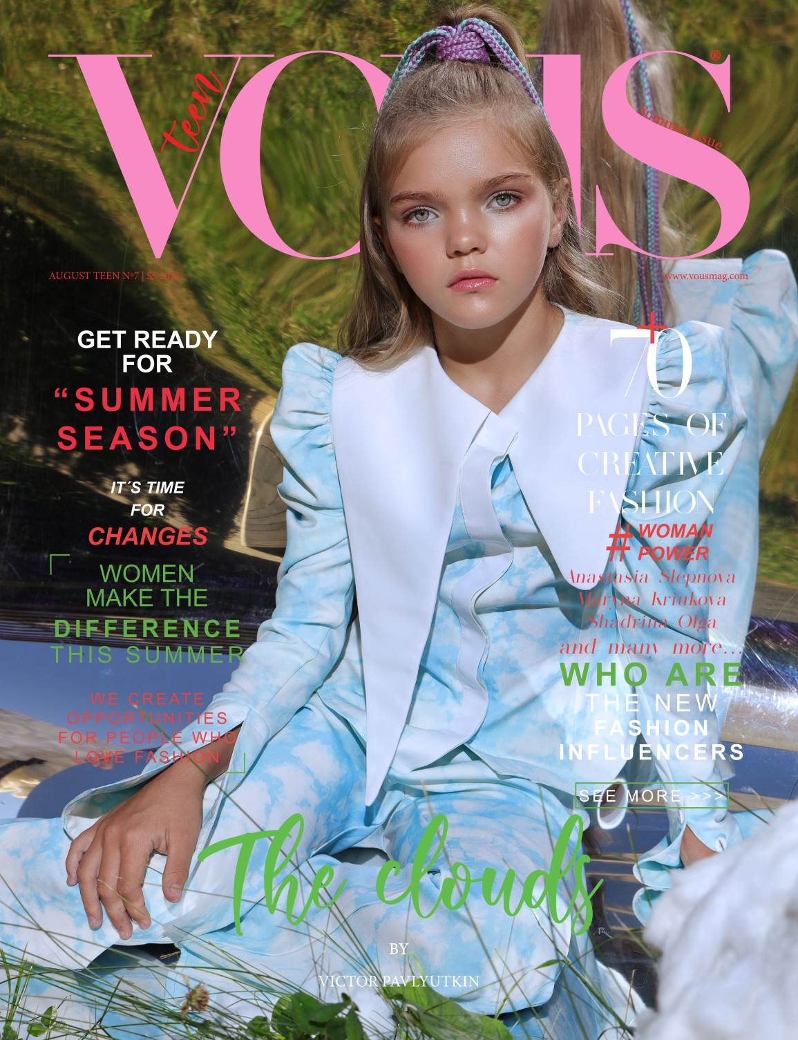 VOUS Magazine · The August Teen Edition · Vol.7 · 2021
