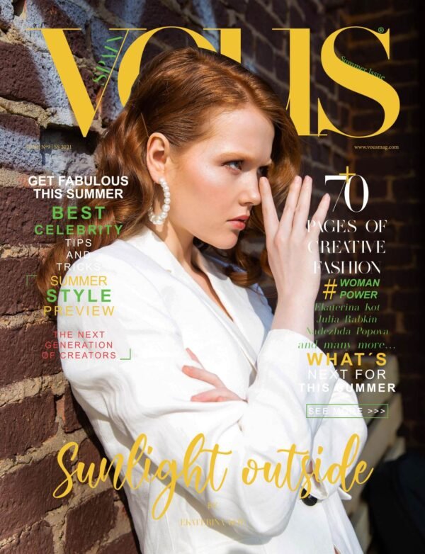 VOUS Magazine · The June Fashion & Beauty Edition · Vol.9 · 2021 cover