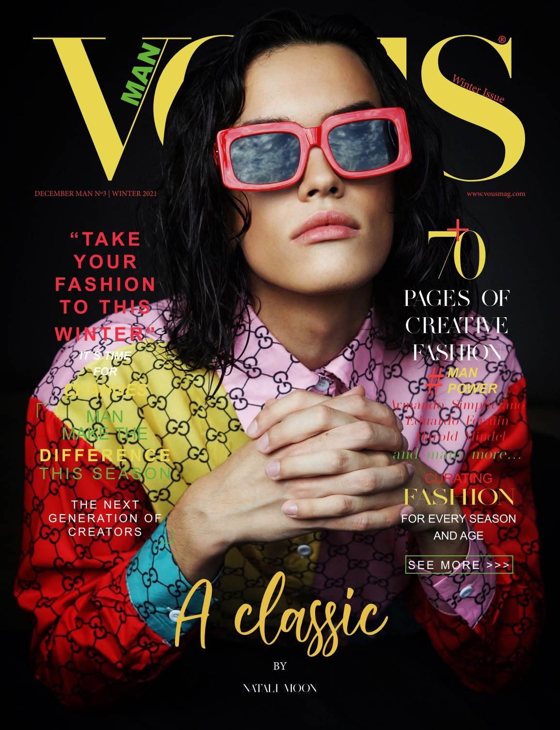 VOUS Magazine · The Man Edition · Vol.3 · December 2021