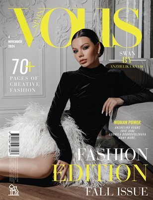 VOUS Magazine | The November Fashion & Beauty Edition | Vol.4 | 2024 cover