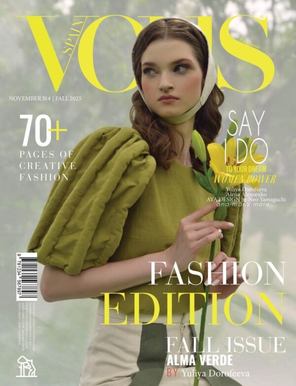 VOUS Magazine · The November Fashion Edition · Vol.4 · 2025 cover