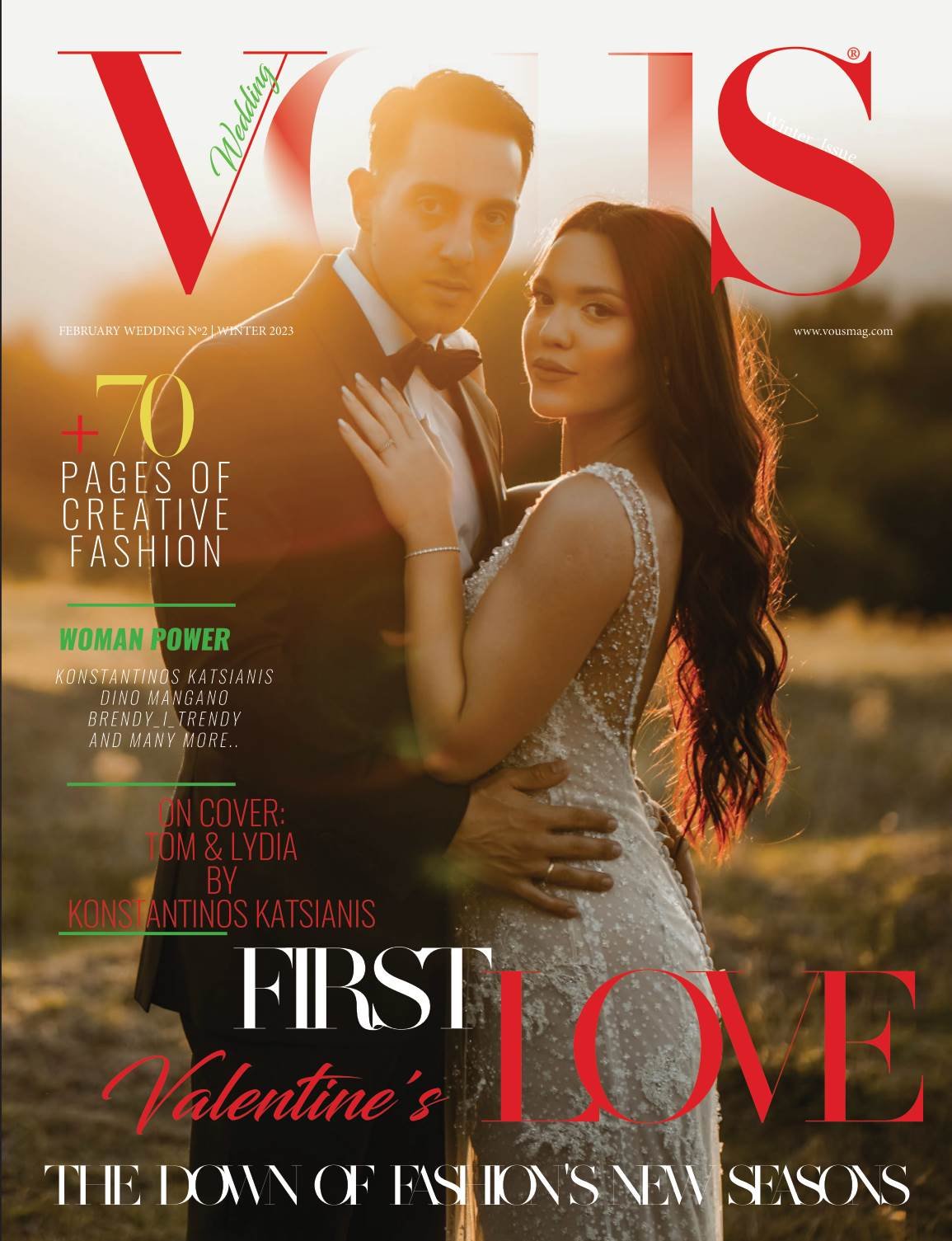 VOUS Magazine · The February Wedding Edition · Vol.2 · 2023