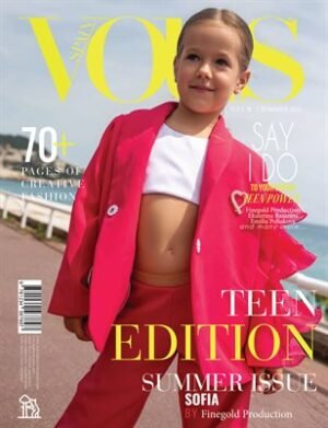 VOUS Magazine | The July Teen Edition | Vol.3 | 2025 cover
