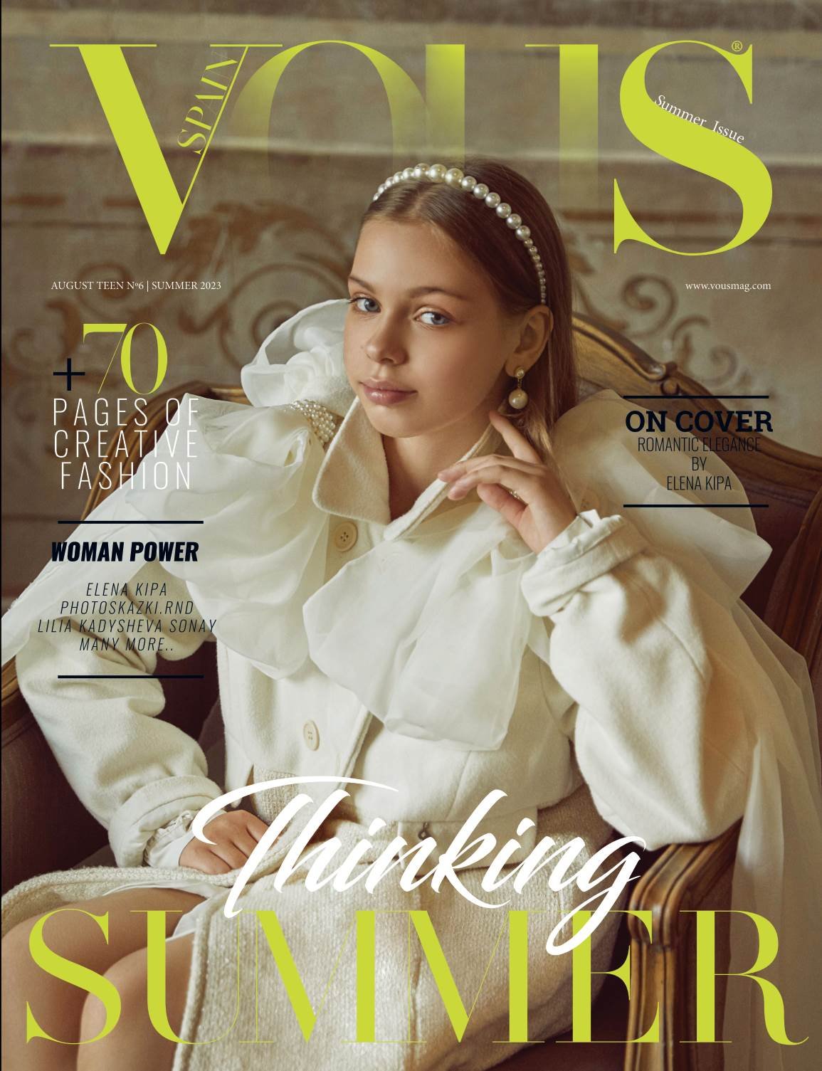 VOUS Magazine · The August Teen Edition · Vol.6 · 2023
