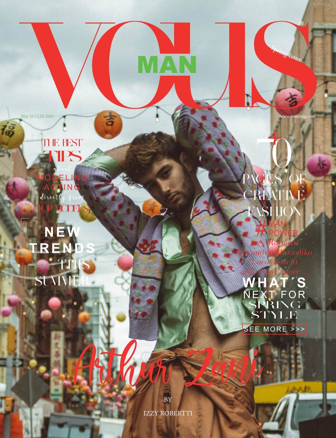 VOUS Magazine · The Man Edition · Vol.3 · May 2021